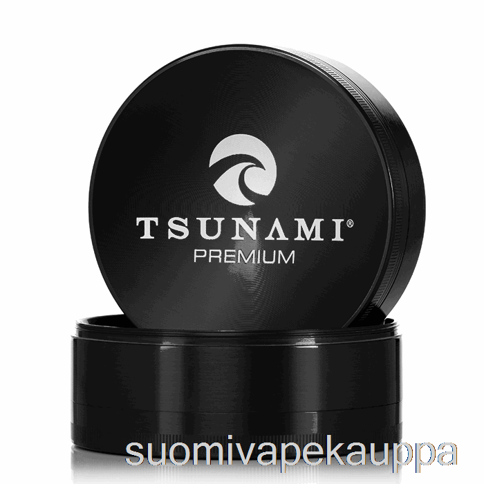 Vape Box Tsunami 3,9 Tuuman 4-osainen Upotettu Ylähiomakone Musta (100 Mm)